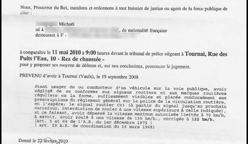 Que se passe-t-il si vous ne vous présentez pas au tribunal de police ?
