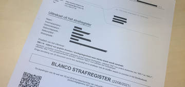 Een vonnis van de Politierechtbank. Hoelang blijft dit zichtbaar op mijn strafblad?